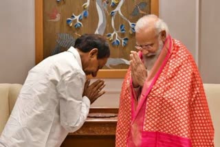 Etv Bharat Modis Disclosure On KCR  KCR Wanted To Join NDA  Modi about KCR  Modi Telangana  Modi speech Nizamabad  നരേന്ദ്ര മോദി തെലങ്കാന  കെ ചന്ദ്രശേഖര റാവു  മോദി നിസാമാബാദ്  കെസിആർ  മോദി കെടിആർ