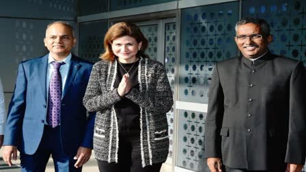 Dominican Republic Vice President Raquel Pena Rodriguez visits India