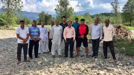 Land Destroyed In Balh Valley mandi Due To Flood