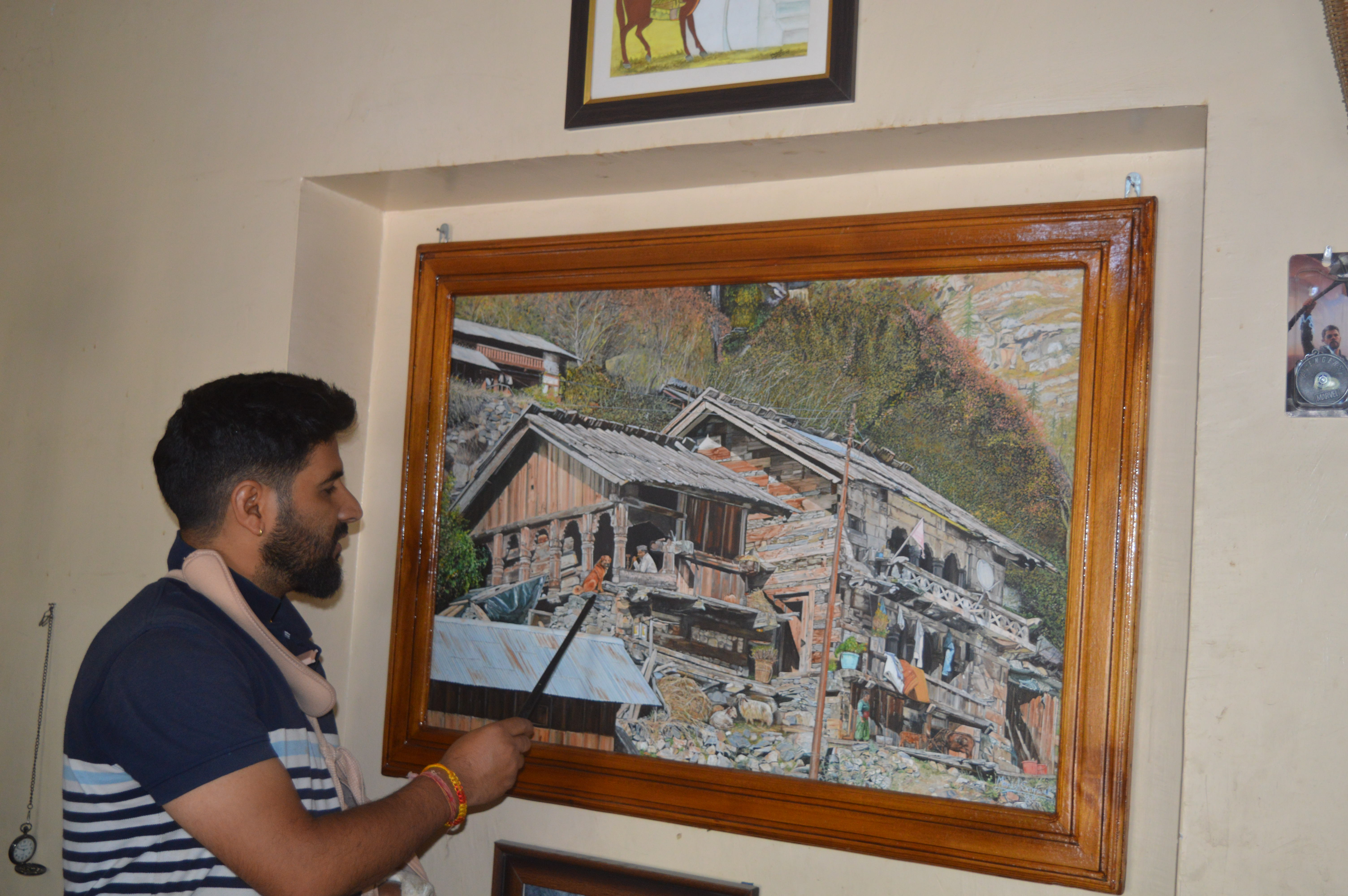 Paintings to preserve hill heritage