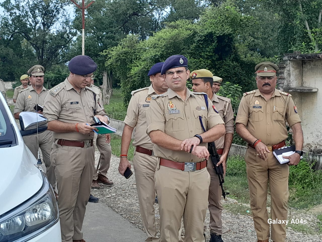 पुलिस ने मौके पर पहुंचकर की जांच-पड़ताल