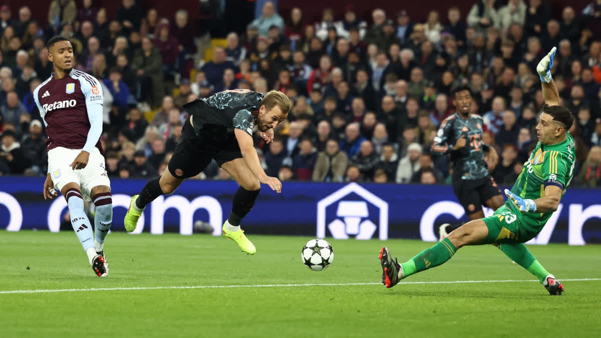 EMILIANO MARTíNEZ  ASTON VILLA VS BAYERN MUNICH  UEFA CHAMPIONS LEAGUE  ചാമ്പ്യൻസ് ലീഗ്