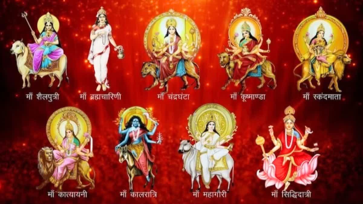 nine forms of ma durga with there favorite bhog and