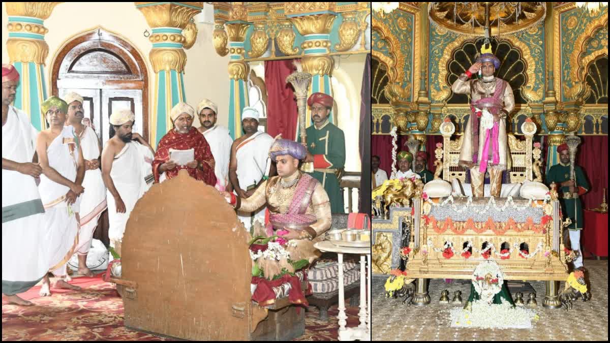 Mysore Dasara: Yaduveer started a private durbar in Mysuru Palace