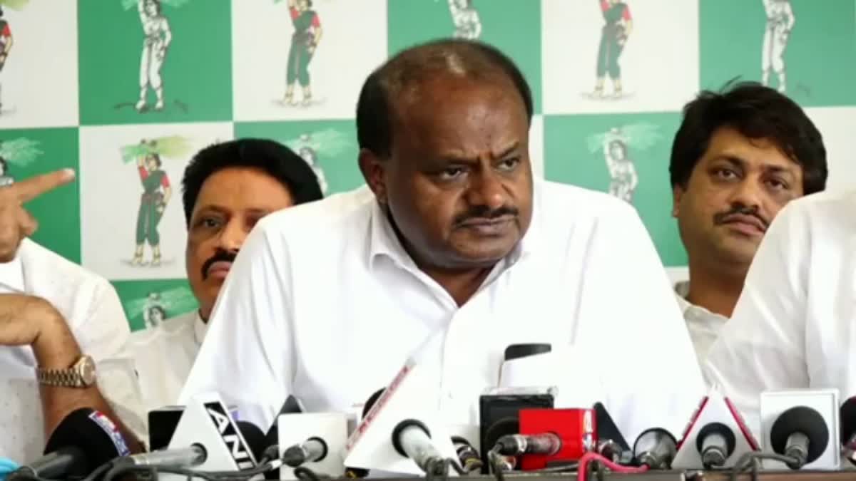 Union Minister H D Kumaraswamy