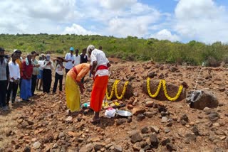 Excavation of two and a half thousand year old tombs begins in Chamarajanagar