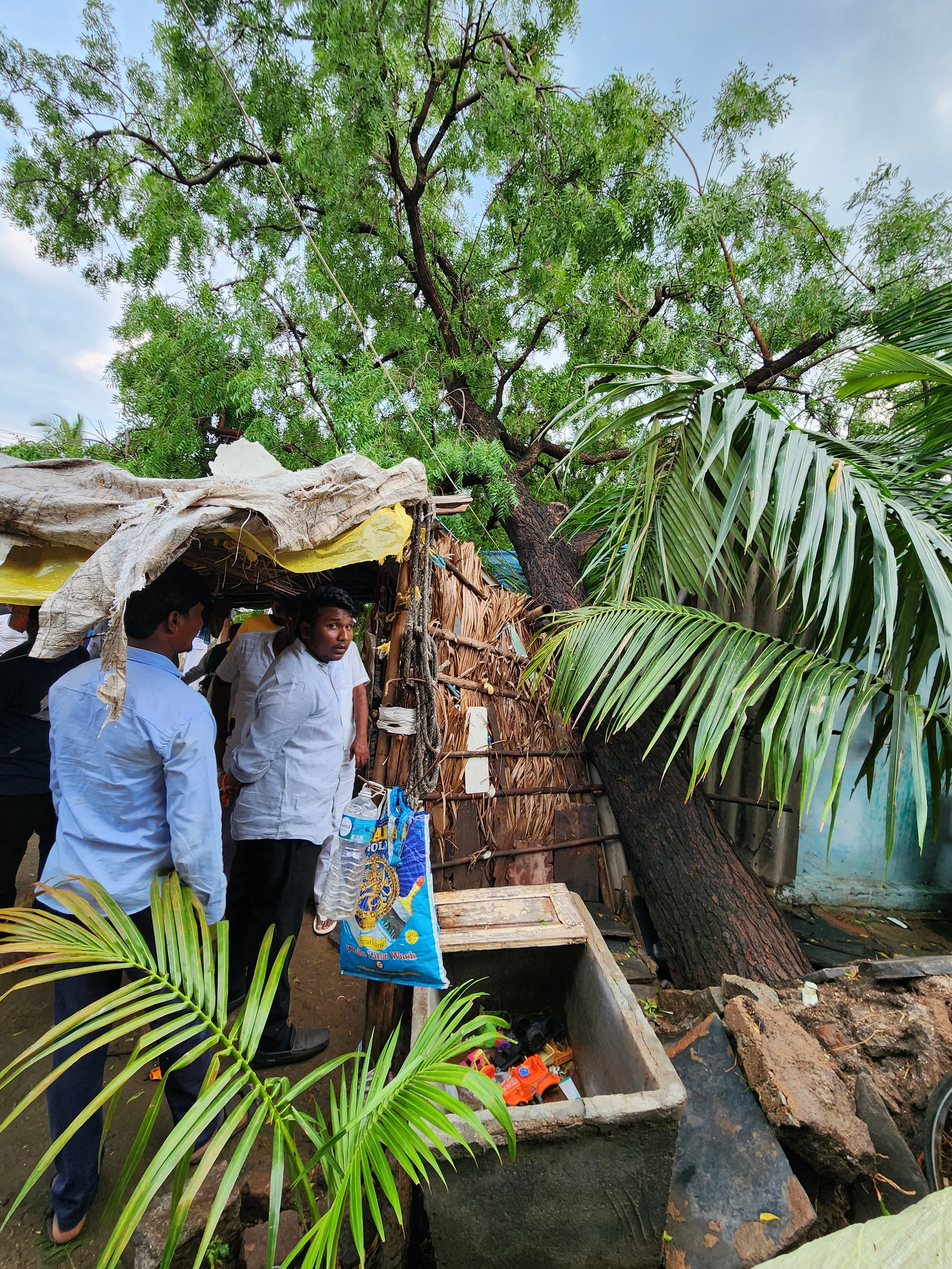 Heavy Rains In Gangavathi, Huge Damage