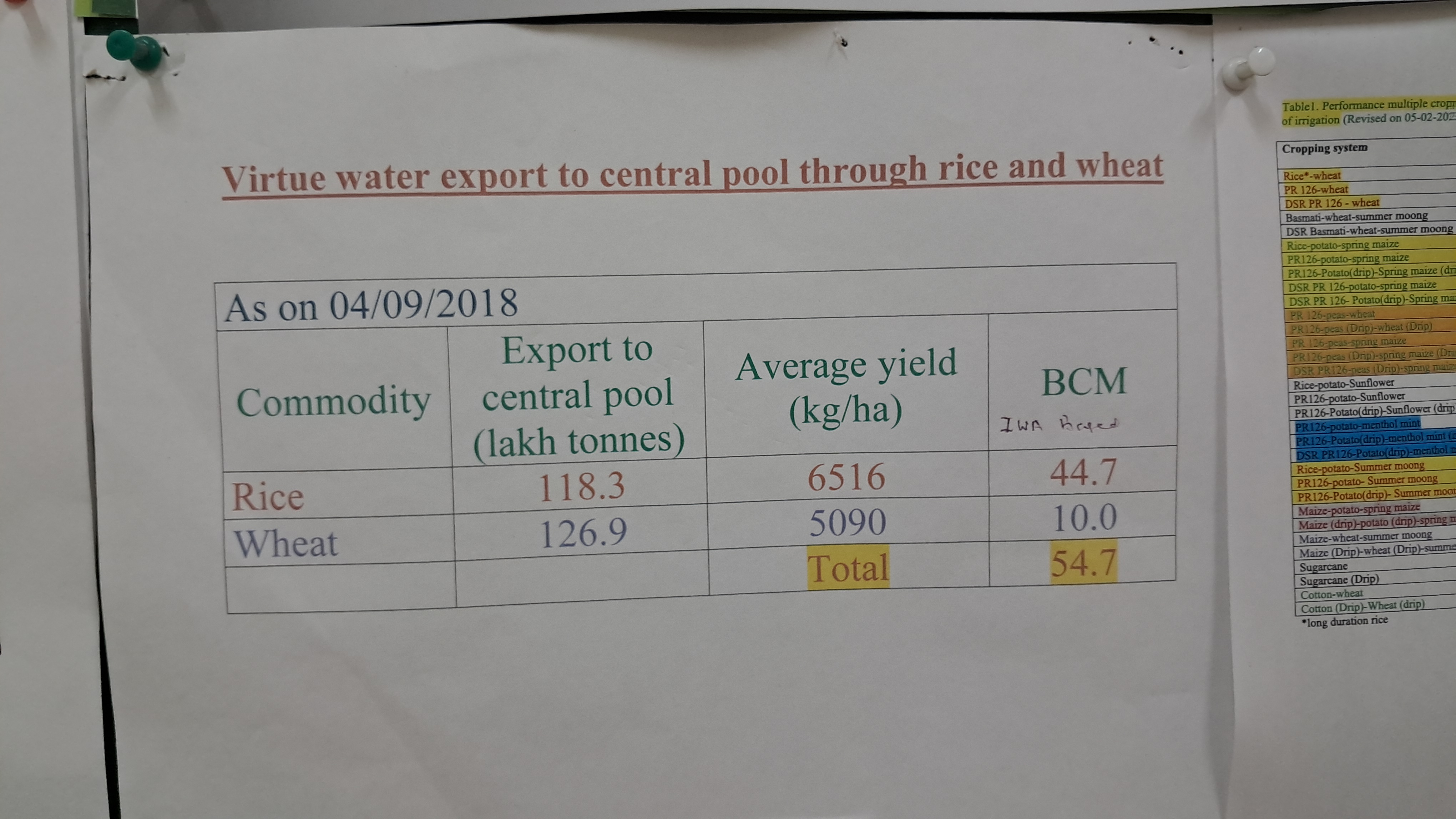 BANNING PADDY CULTIVATION