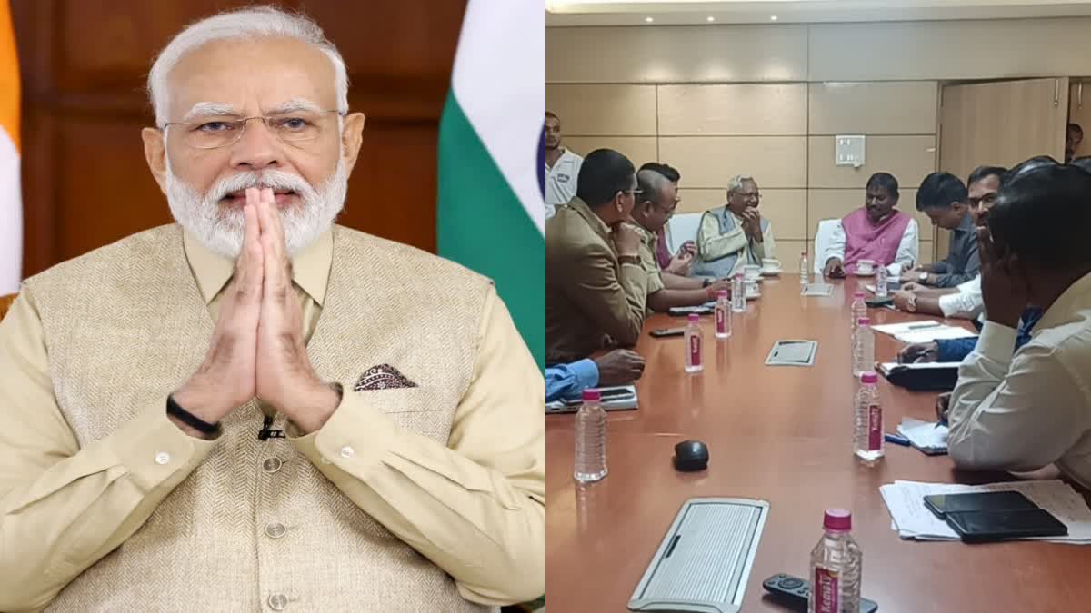 union-minister-arjun-munda-meeting-over-pm-narendra-modi-visit-to-ulihatu-in-khunti