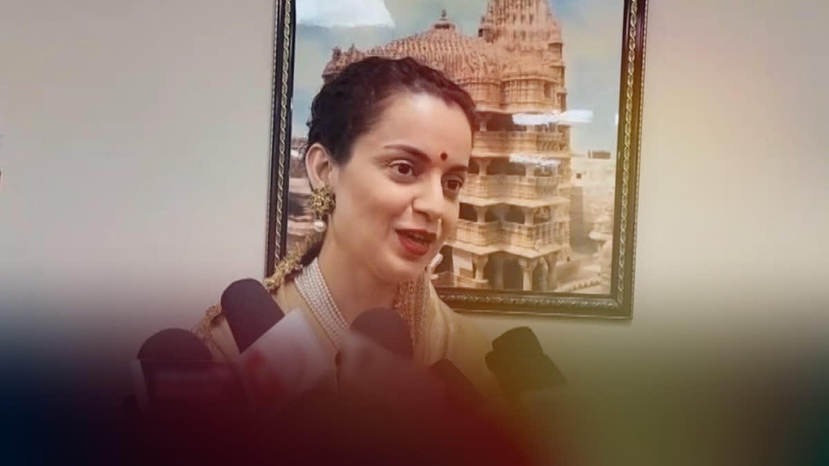 Kangana Ranaut confirms entering politics during Dwarka visit, says 'If Lord Krishna blesses, I will contest Lok Sabha elections'