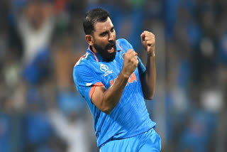 Cricket World Cup 2023  Mohammed Shami  Mohammed Shami Record  Most Wickets For An Indian In Cricket World Cup  India vs Sri Lanka  മുഹമ്മദ് ഷമി  മുഹമ്മദ് ഷമി ലോകകപ്പ് റെക്കോഡ്  ഏകദിന ക്രിക്കറ്റ് ലോകകപ്പ്  ലോകകപ്പില്‍ ഇന്ത്യയ്‌ക്കായി കൂടുതല്‍ വിക്കറ്റ്  ഇന്ത്യ ശ്രീലങ്ക