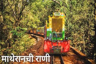 Matheran mini train