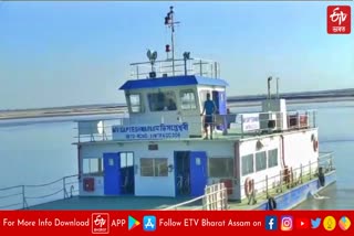 Ferry service in Majuli