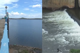 Heavy rains in the Nilgiris hill area water flow increased in erode BhavaniSagar Dam