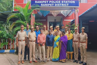 family arrested for Resale of land with fake documents in Ranipet