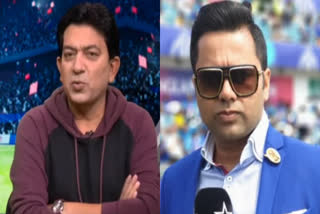 Aakash Chopra Against Hasan Raza  Aakash Chopra  Hasan Raza  Cricket World Cup 2023  ഏകദിന ലോകകപ്പ് 2023  ആകാശ് ചോപ്ര  ഹസന്‍ റാസ  ഹസന്‍ റാസയ്‌ക്ക് എതിരെ ആകാശ് ചോപ്ര