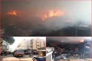 Rajkot News: પતંગ દોરીની દુકાનમાં અચાનક આગ લાગી, લાખોનું નુકશાન થતાં વેપારી ચિંતિત