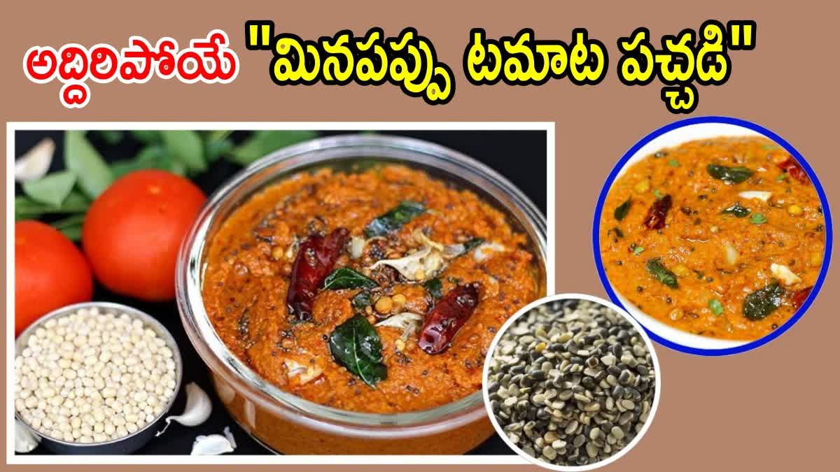 URAD DAL TOMATO PACHADI