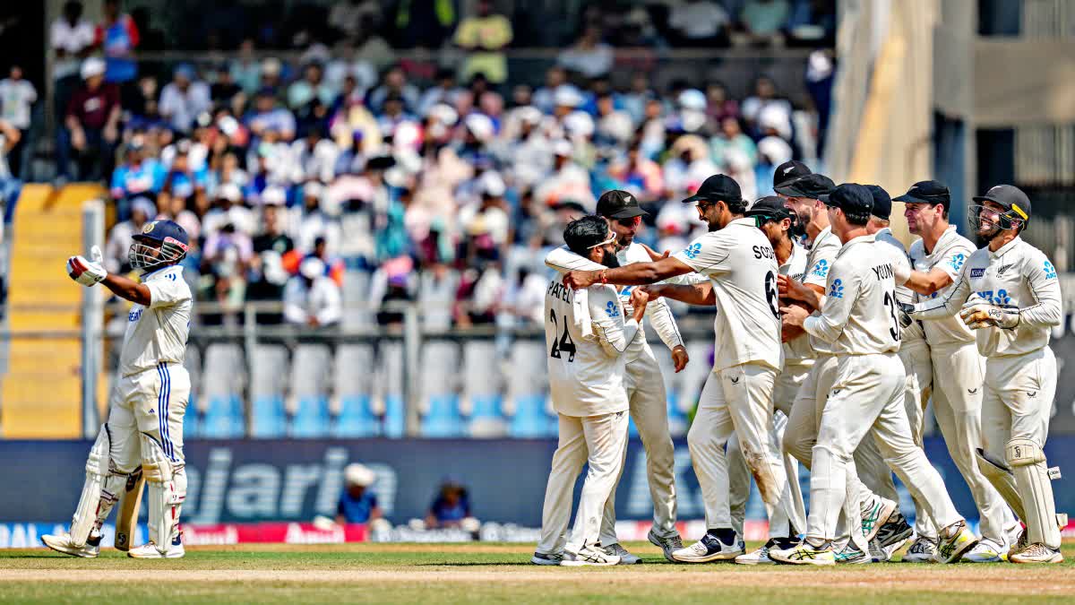 NEW ZEALAND WHITEWASHED TEAM INDIA