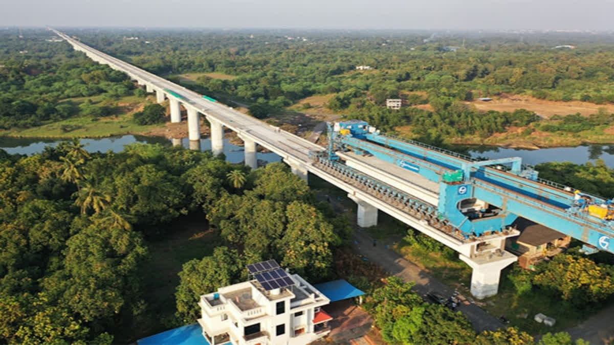 Construction Of 12 River Bridges Completed For Bullet Train Corridor In Gujarat