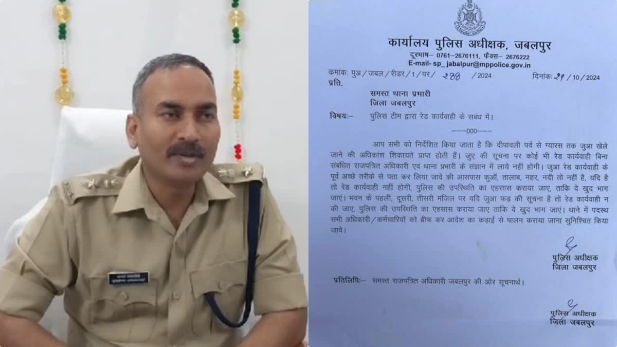 JABALPUR SP LETTER VIRAL