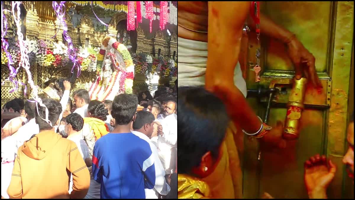 Hasanambe Temple door was closed today for year