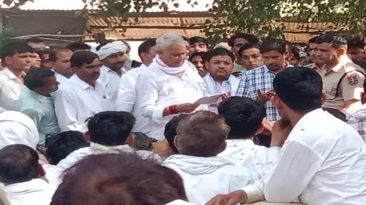 Protest in Sawai Madhopur