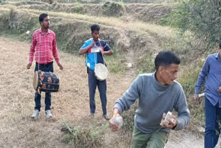 Farmers Play Stone War Celebrating Historical Defiance In Uttarakhand's Patia Village