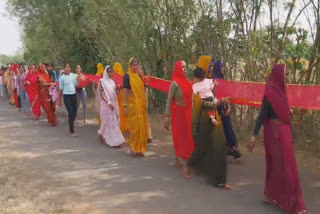 Shivpuri Women 6KM barefoot Race