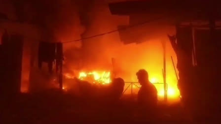 Fire in Ballabhgarh scrap warehouse