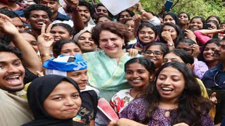 PRIYANKA GANDHI  WAYANAD BYELECTION  WAYANAD MEDICAL COLLEGE