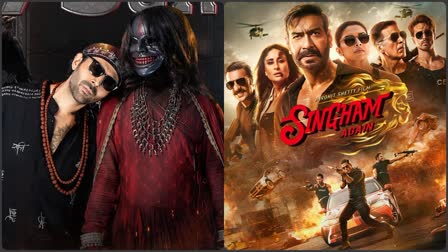 SINGHAM AGAIN VS BHOOL BHULAIYAA 3