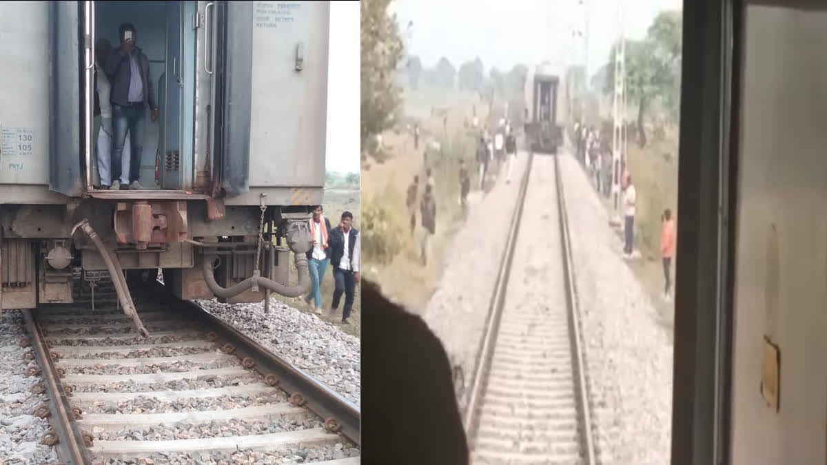 Chambal Express divided into two parts