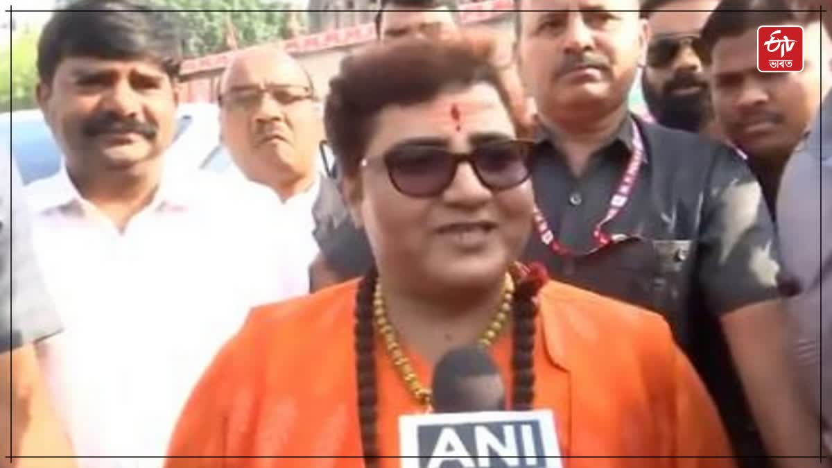 BJP MP Sadhvi Pragya Thakur