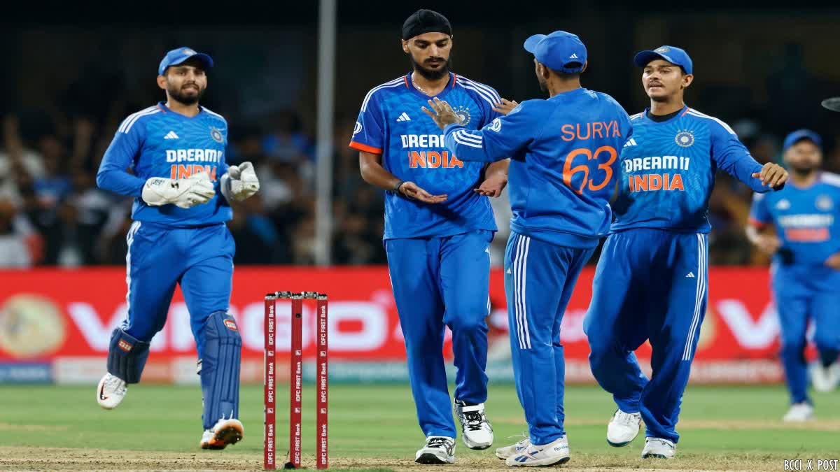 India vs Australia, 5th T20I  India won by 6 runs