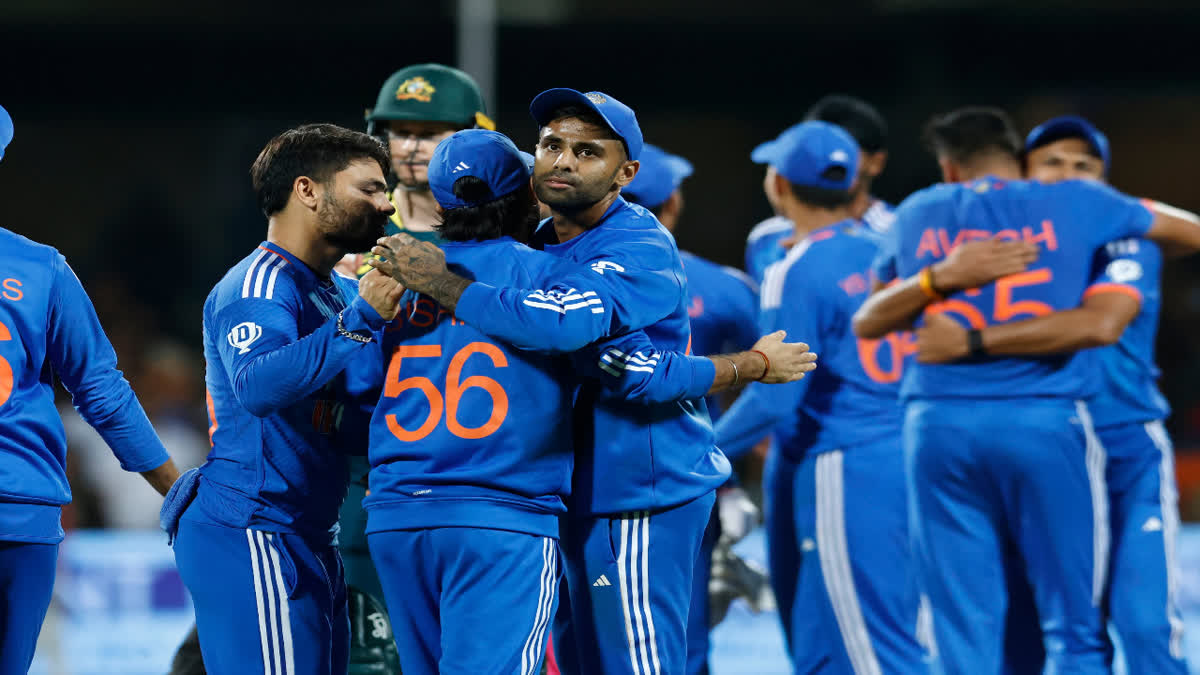 India won the series 4-1