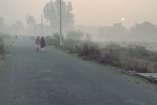 Fog in Bhiwani