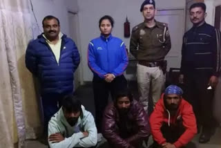 Himachal Police arrested three accused from Jalandhar who wrote slogans of Khalistan near Chintapurni temple