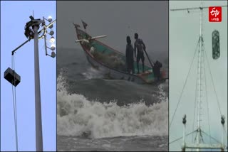 The Meaning of Warning Cages for Alert of Cyclone in Tamil