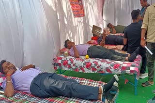 Blood camps in Ranchi