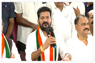 "On December 3, 2009, Srikanta Chary was martyred in the Telangana State movement. On December 3, the people of Telangana restored democracy. Thanks to the people of Telangana for this verdict. Congress got an opportunity to fulfil the aspirations of the Telangana people," said TPCC chief A Revanth Reddy.