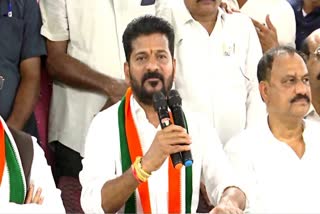 Revanth Reddy  TPCC chief Revanth Reddy  Revanth Reddy dedicates Cong victory  Revanth dedicates victory to Telangana martyrs  Revanth Reddy implements six guarantees  Telangana Assembly Polls 2023  കോൺഗ്രസിന്‍റെ വിജയം തെലങ്കാന രക്തസാക്ഷികൾക്ക്  രേവന്ത് റെഡ്ഡി നേടിയ വിജയത്തെപ്പറ്റി  Revanth Reddy ABVP  Revanth Reddy ABVP  തെലങ്കാന കോൺഗ്രസ് വിജയം  തെലങ്കാന തെരഞ്ഞെടുപ്പ് ഫലം