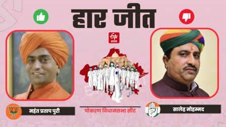 Mahant Pratap Puri won from Pokhran