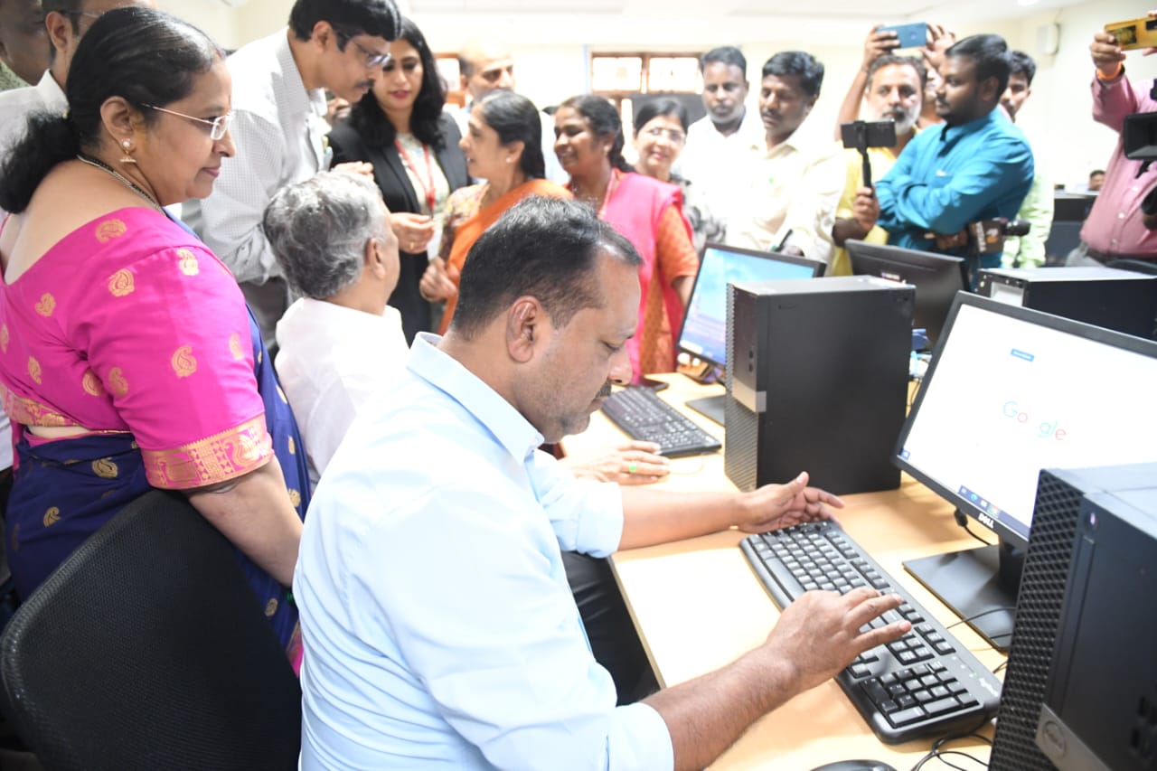 speaker UT Khader and inspected the preparations of belagavi winter session