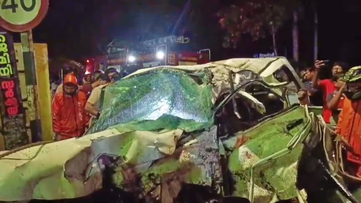 ആലപ്പുഴ കാറും ബസും കൂട്ടിയിടിച്ചു  FIVE DIED IN ALAPPUZHA ACCIDENT  MBBS STUDENTS POSTMORTEM TODAY  ACCIDENT DEATH IN ALAPPUZHA