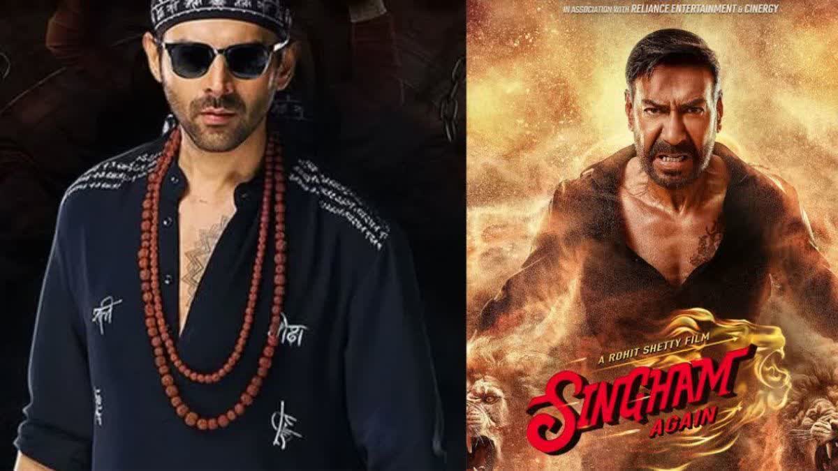 Bhool Bhulaiyaa 3 vs Singham Again