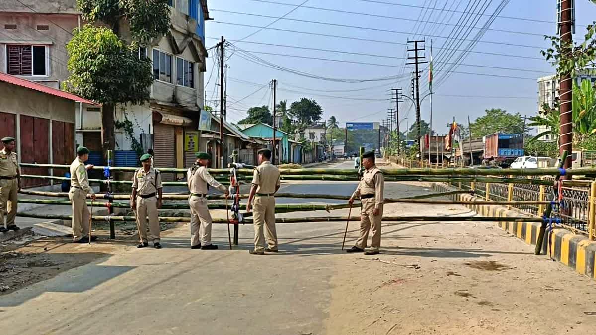 Tripura Police Tightens Security at Akhaura ICP Amid 'Bangladesh Chalo Abhiyan' protest