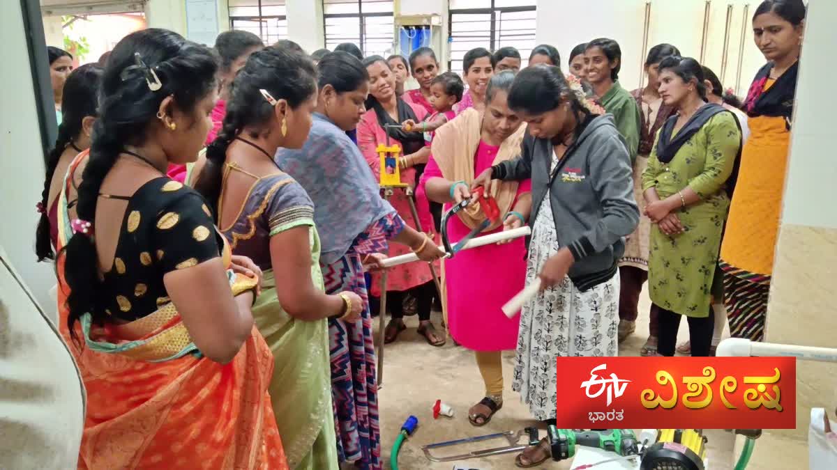 Women trained under Nal Jal Mitra programme