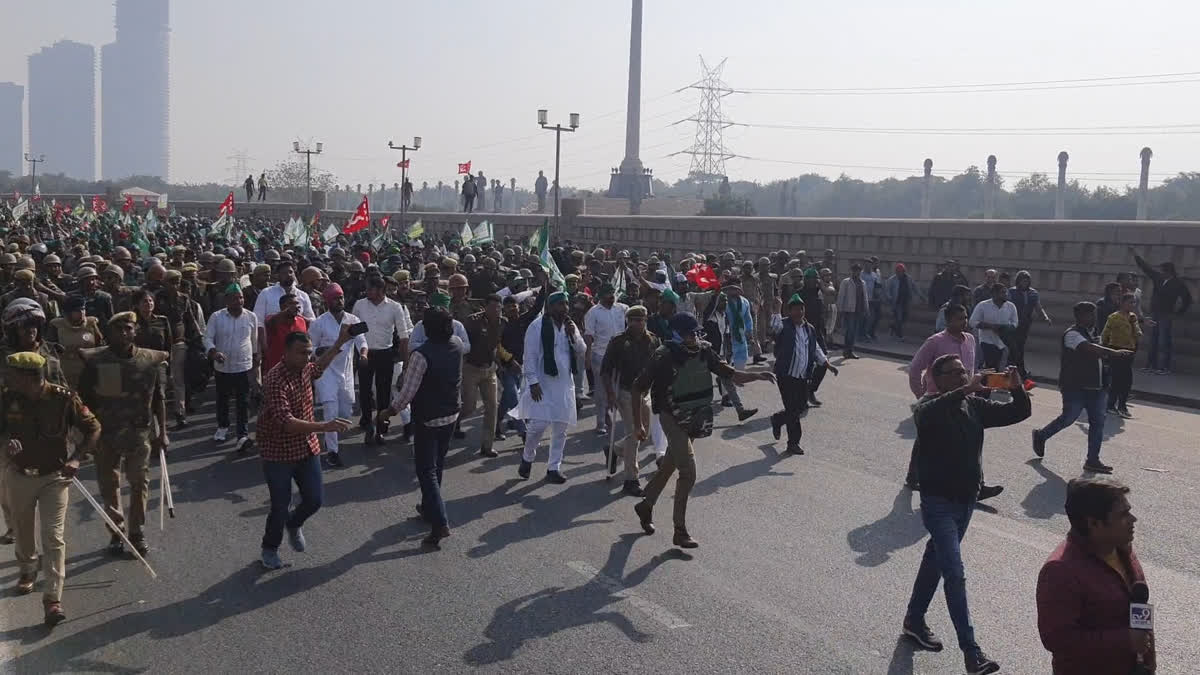 Many Farmers Arrested During Protest At Dalit Prerna Sthal In Noida