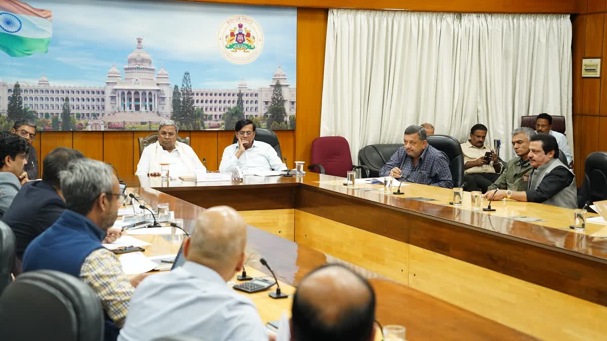 CM Siddaramaiah chairs meeting to review progress of tax collection department